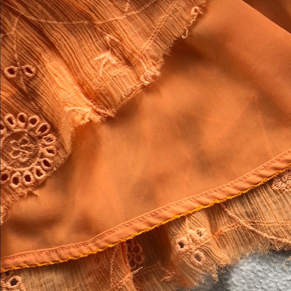 Anthropologie Floreat Embroidered Off The Shoulder Top - Picture 8 of 10